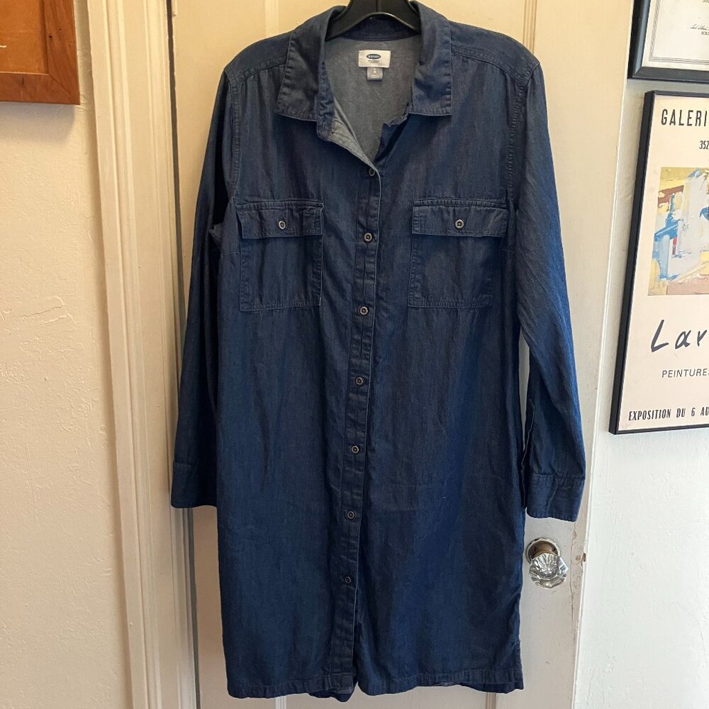 Old Navy Chambray Denim Dress